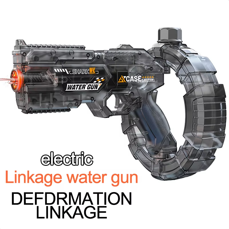 Kids Outdoor Pool - Automatisch elektrisch waterpistool met LED-zaklamp, snelvuur,