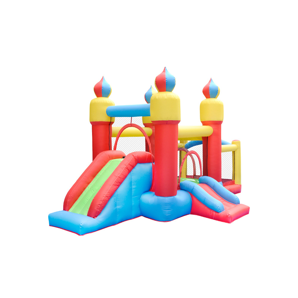 Kids Indoor Outdoor Trampoline - Op voorraad opblaasbaar springkasteelhuis voor kinderen