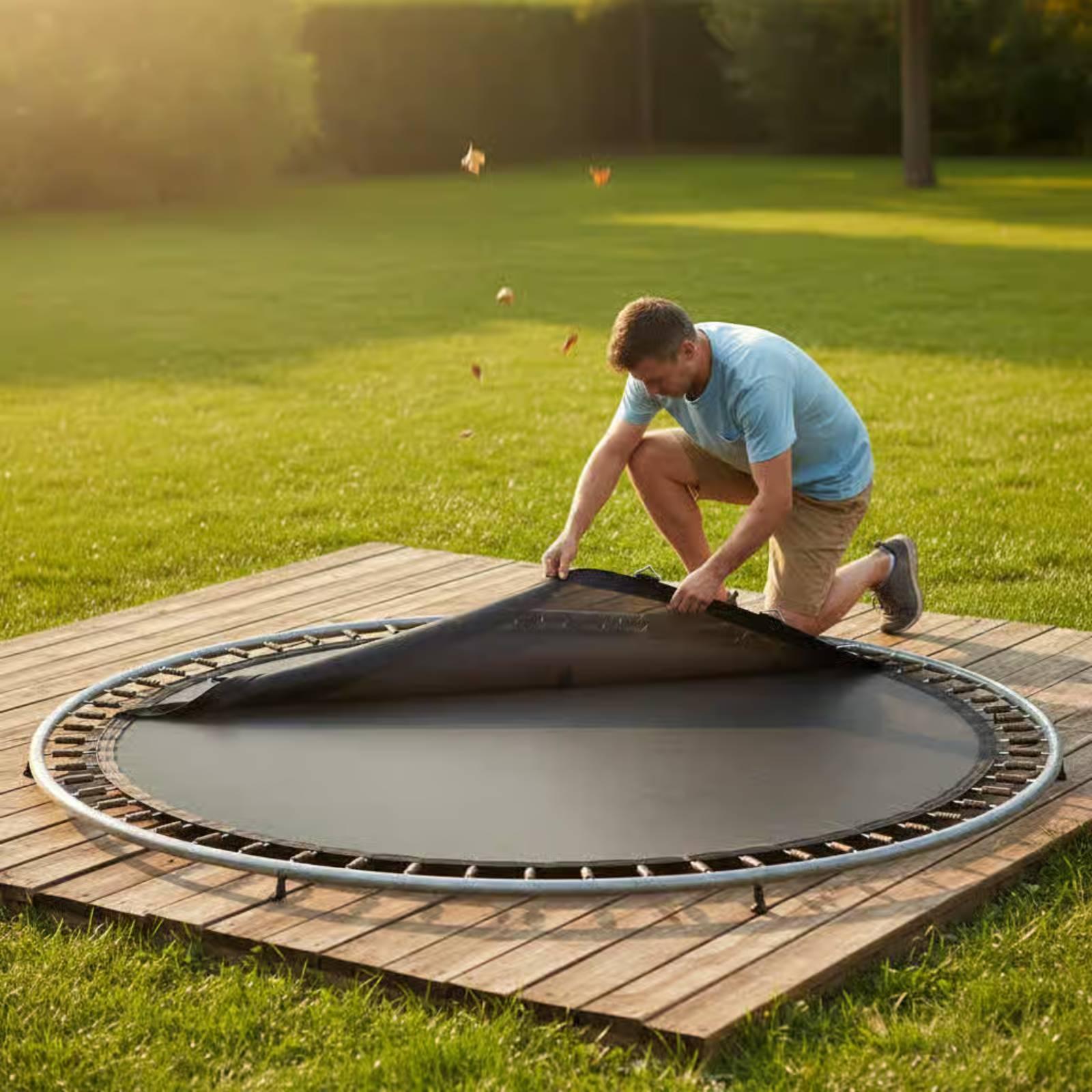 Kids Indoor Outdoor Trampoline - Vervangend veiligheidsnet voor trampoline voor kinderen,