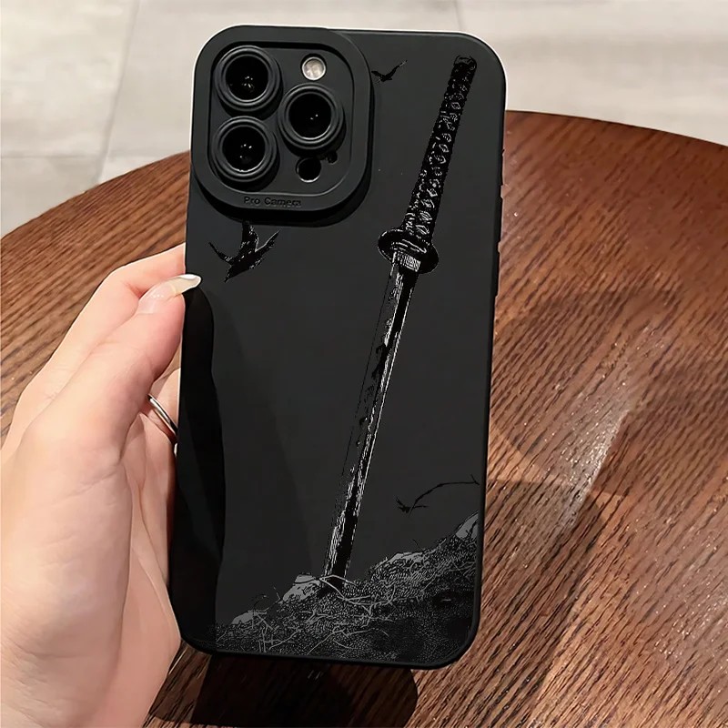 Bubble Sword Wand - Telefoonhoesje met creatief zwaardpatroon voor Samsung