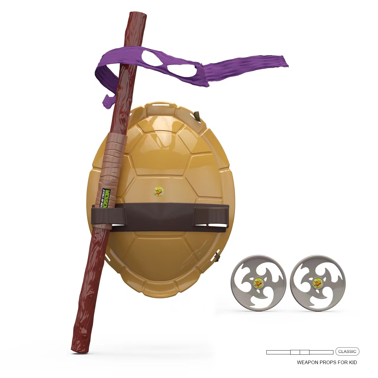Kids Outdoor Ninja Warrior Course - Nieuwe Kinderen Mutant Ninja Turtles Schildpad