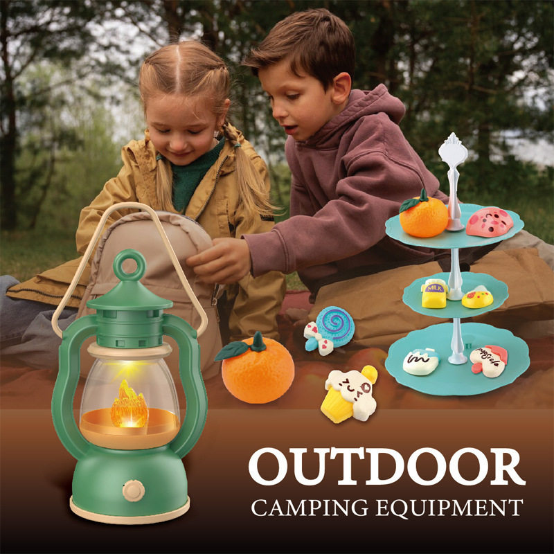 Kids Outdoor Kit - Campingset voor kinderen Kampvuur Fantasiespel Peuterspeelgoed