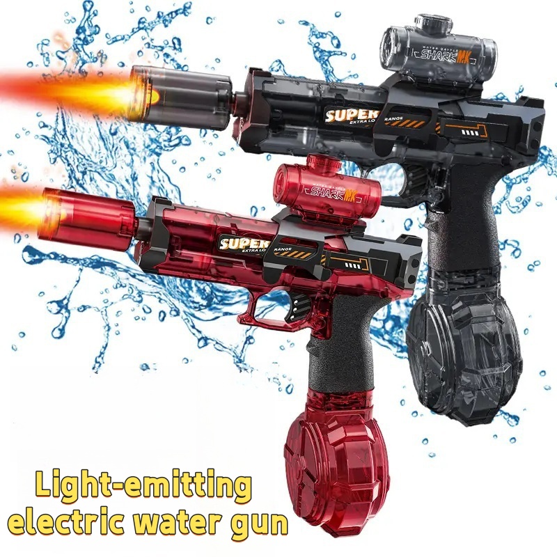 Kids Outdoor Lights - Led-lichtgevende elektrische waterpistool speelgoed voor kinderen,