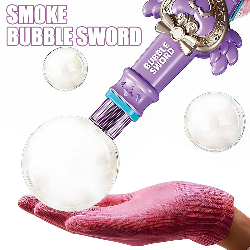 Bubble Sword Wand - Elastische Bubble Fog Toverstaf Schattige Dieren