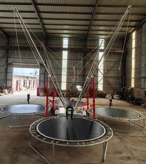 Nieuw ontwerp 4-persoons ronde - Kids Indoor Outdoor Trampoline recensie en prijs
