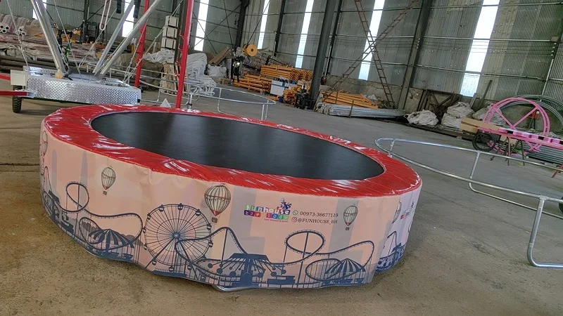 Nieuw ontwerp 4-persoons ronde - Kids Indoor Outdoor Trampoline recensie en prijs