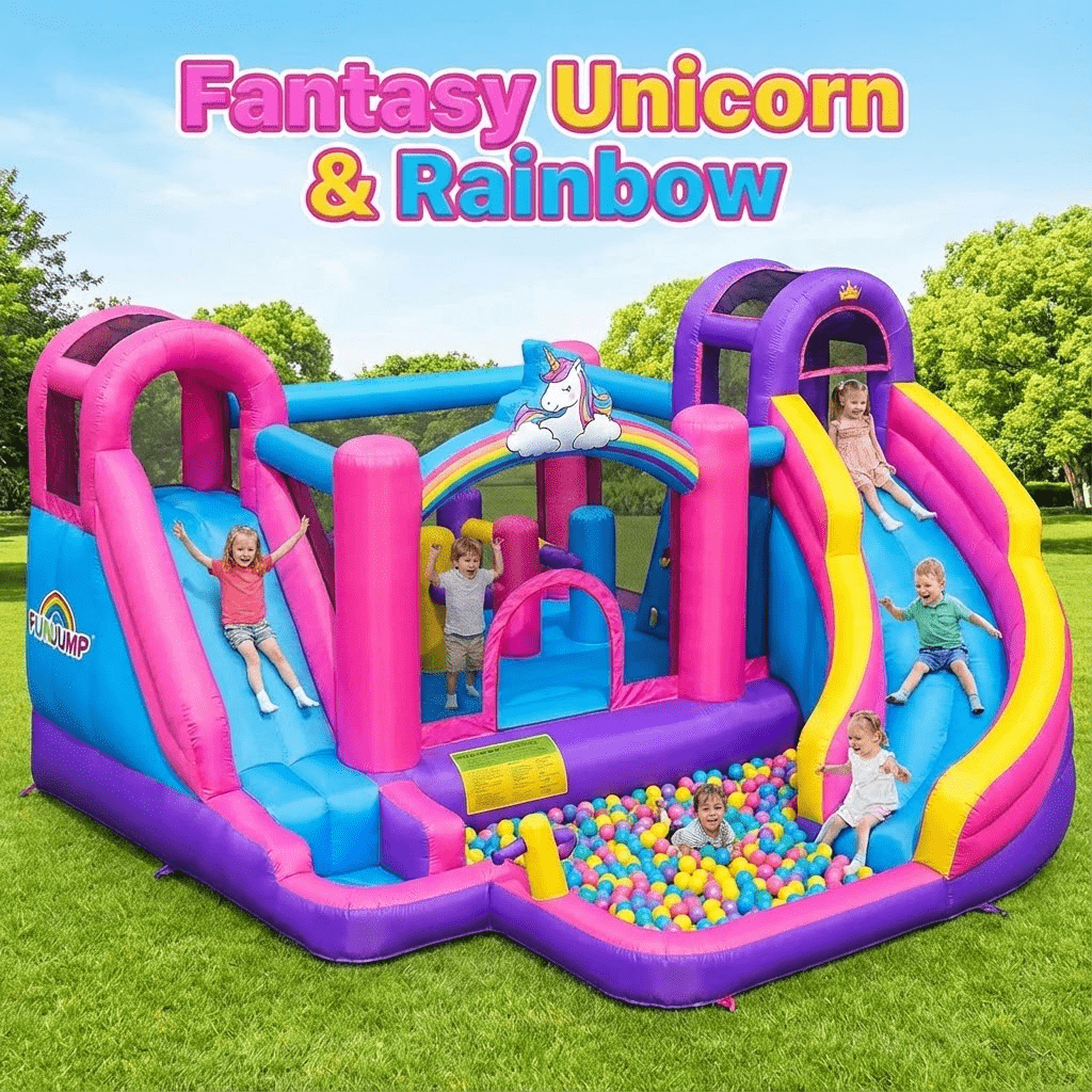 Op maat gemaakte, extra sterke - Kids Outdoor Jump House recensie en prijs