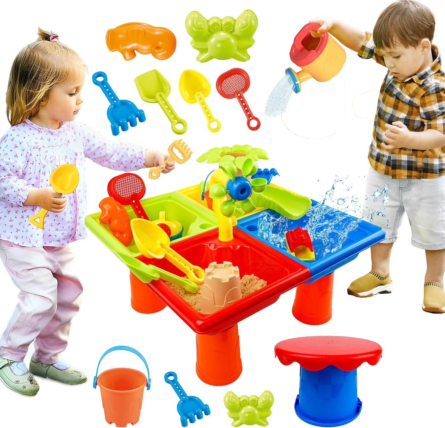 25 stuks zomerwatertafel voor  - Kids Outdoor Pool recensie en prijs