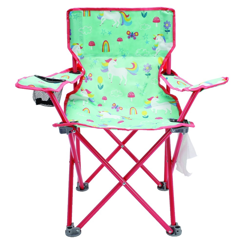 Draagbare opvouwbare campingst - Kids Unicorn Outdoor Chair recensie en prijs