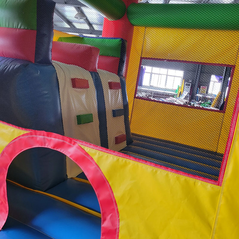 Springhuis met glijbaan Spring - Kids Outdoor Jump House recensie en prijs