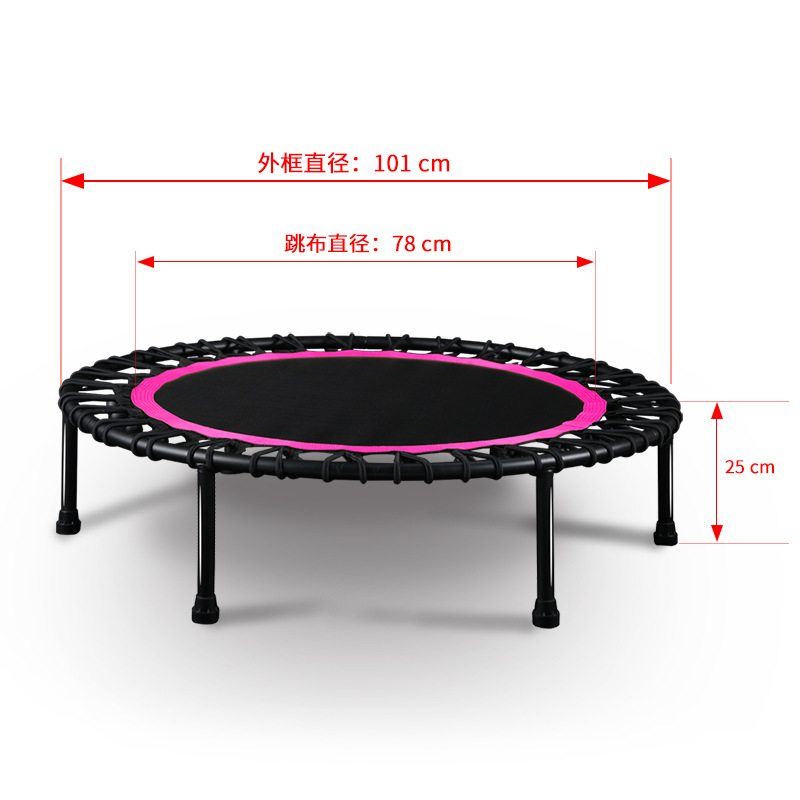 40-inch stille rebounder-tramp - Kids Indoor Outdoor Trampoline recensie en prijs