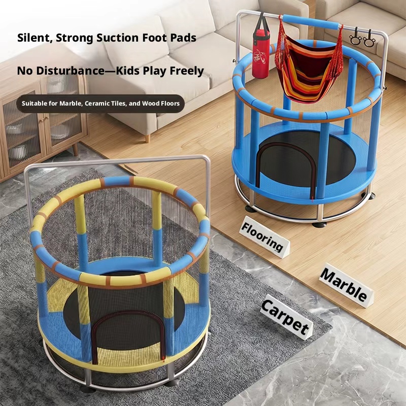 Trampoline met beschermnet, PV - Kids Indoor Outdoor Trampoline recensie en prijs
