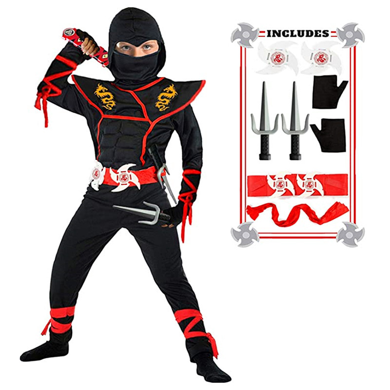 Ninja kostuum jongen Halloween - Kids Outdoor Ninja Warrior Course recensie en prijs