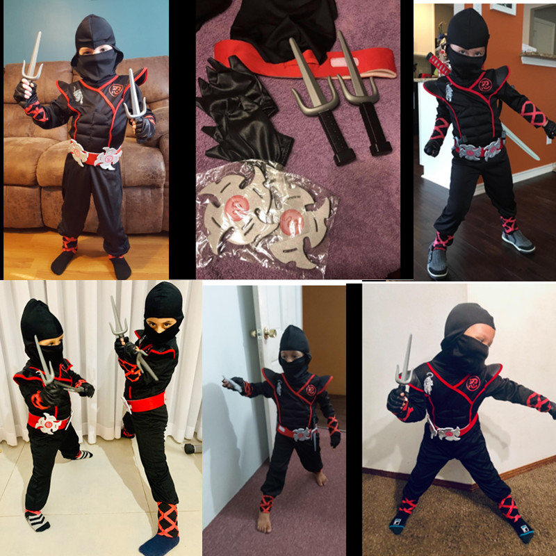 Ninja kostuum jongen Halloween - Kids Outdoor Ninja Warrior Course recensie en prijs