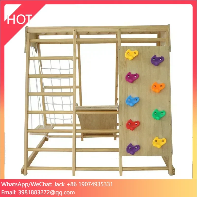 Groothandel kinderen peuter ki - Kids Outdoor Jungle Gym With Slide recensie en prijs