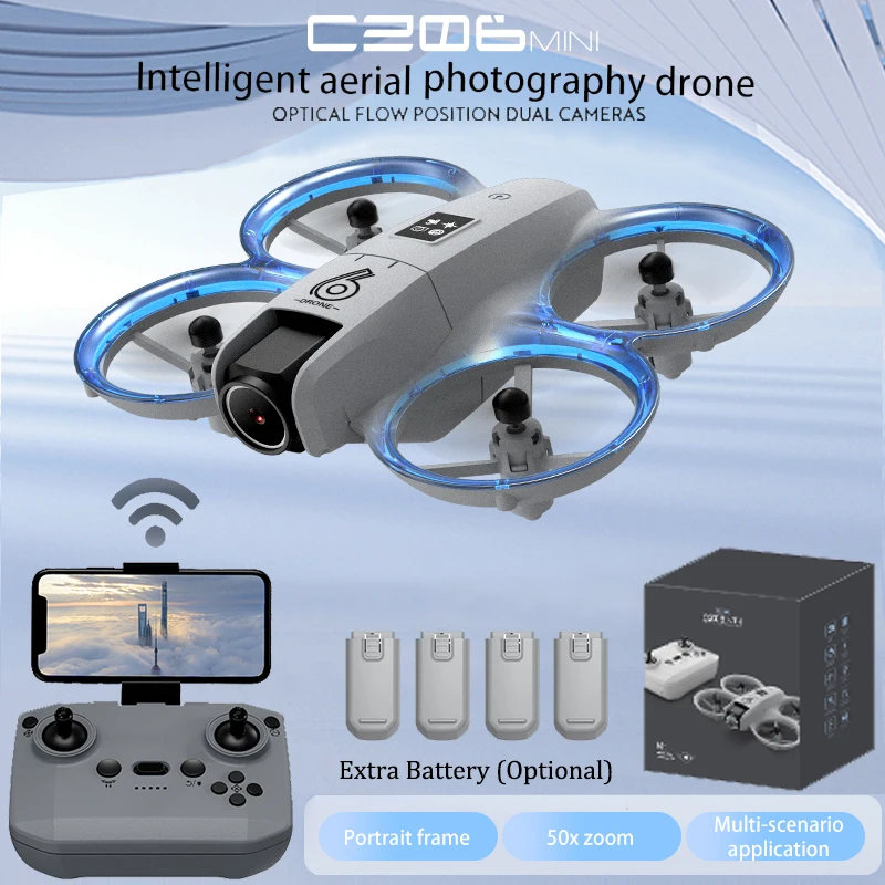 CZ06 Mini RC Quadcopter Drone  - Kids Outdoor Lights recensie en prijs