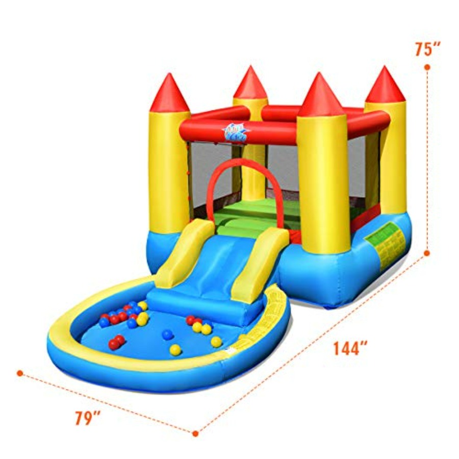 Opblaasbare springkasteel voor - Kids Outdoor Jump House recensie en prijs