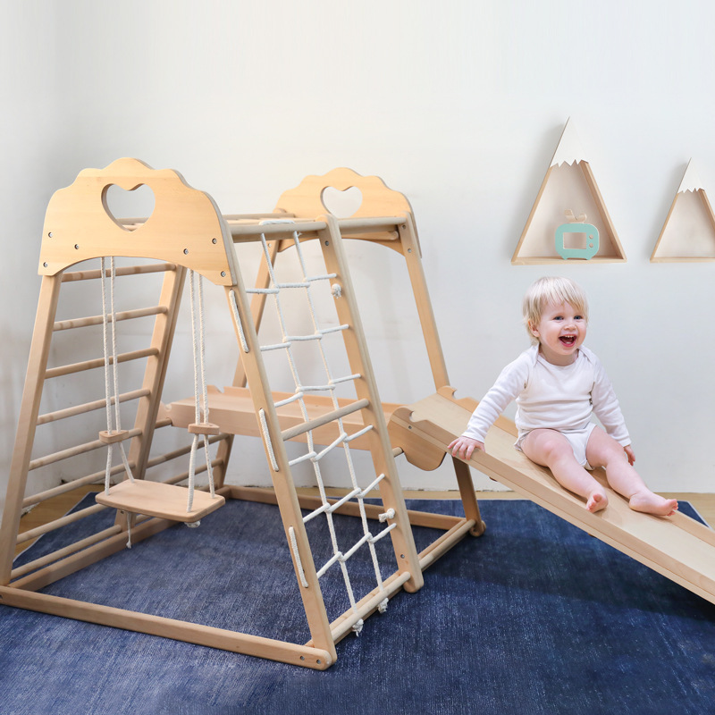 Buitenspeeltoestel Jungle Gym  - Kids Outdoor Jungle Gym With Slide recensie en prijs