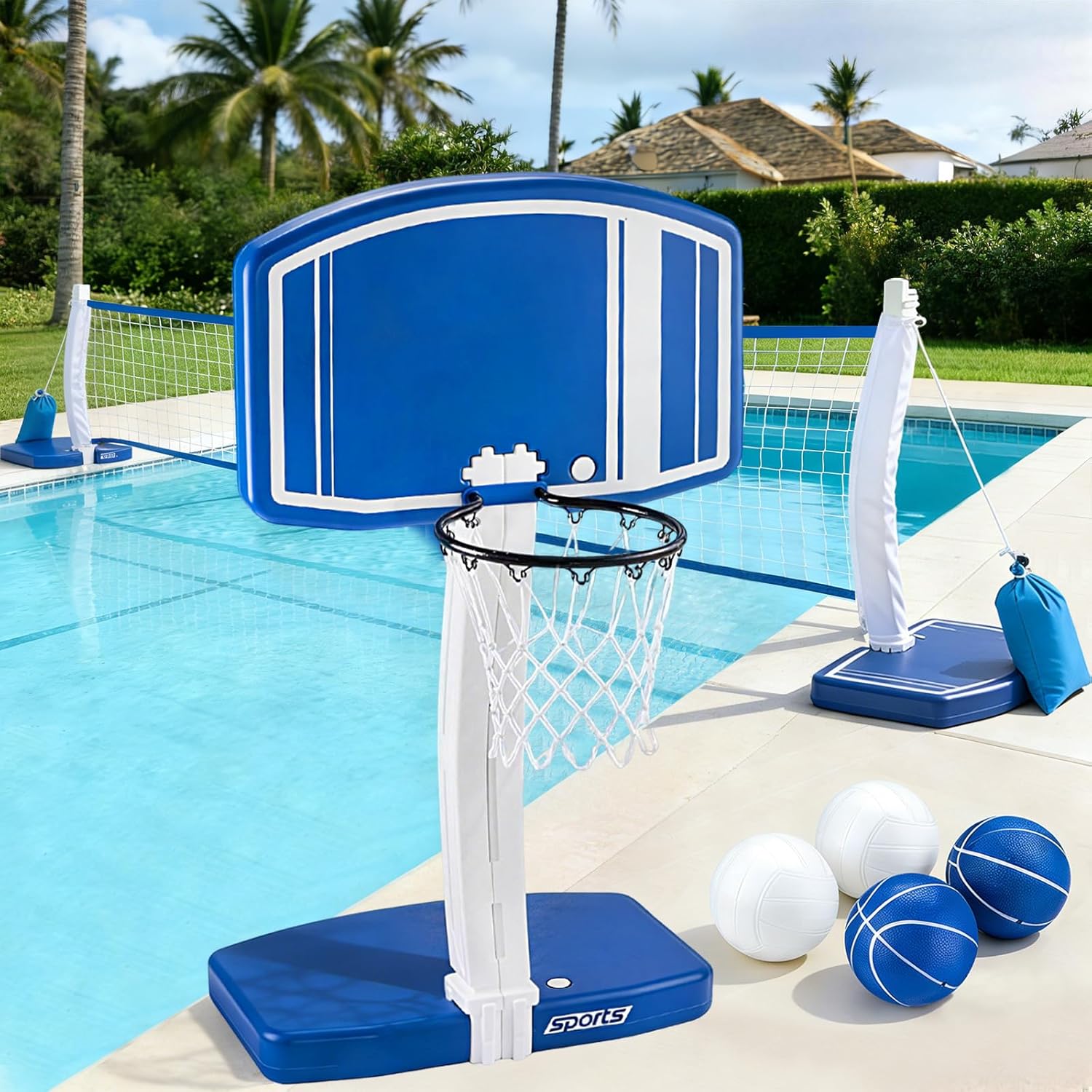 Bovengrondse zwembad basketbal - Kids Outdoor Pool recensie en prijs