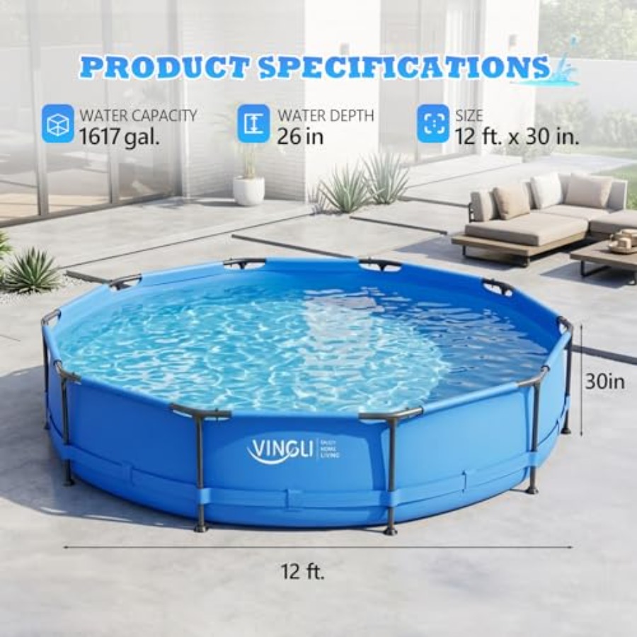 Tuinvriendelijk draagbaar meta - Kids Outdoor Pool recensie en prijs