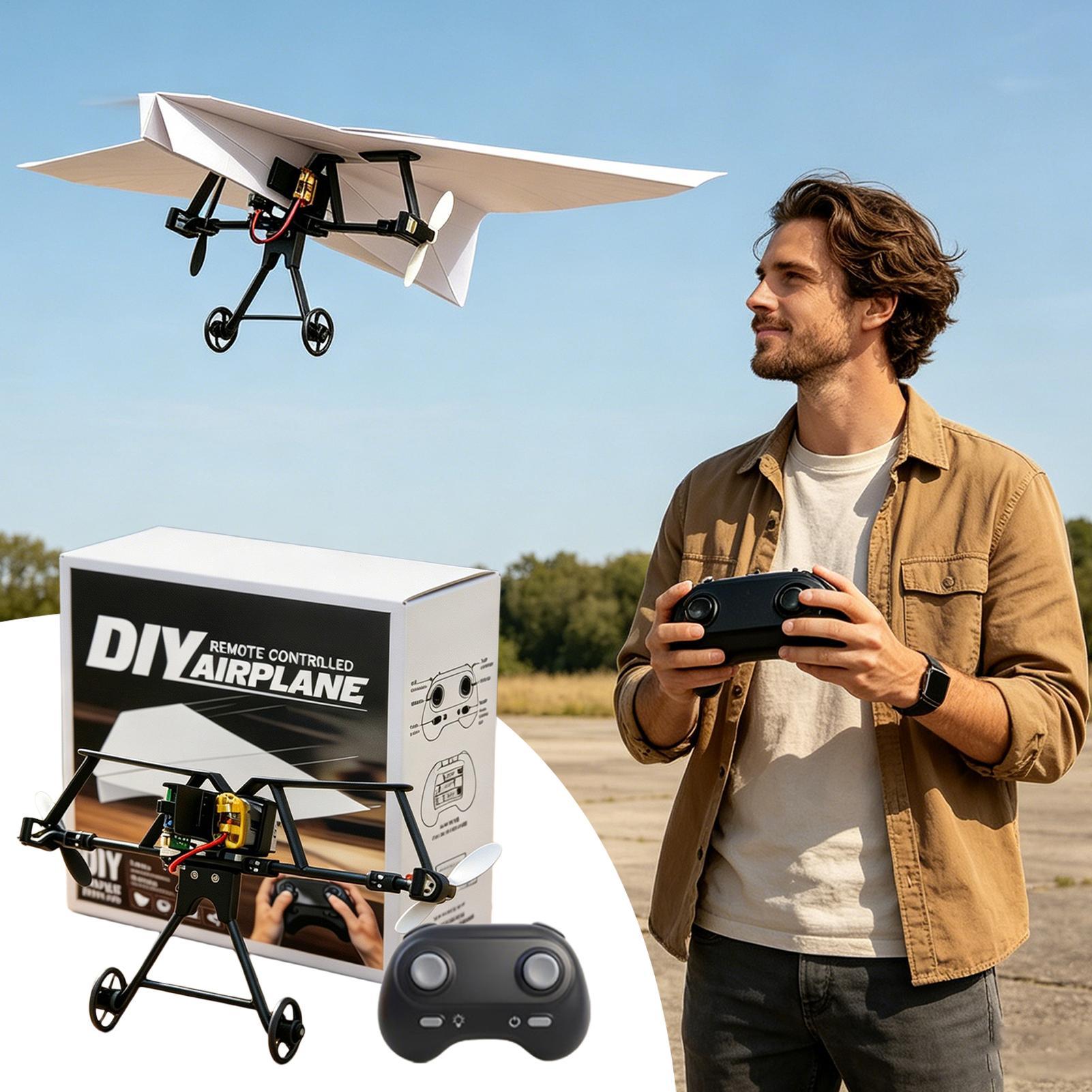 DIY RC Papieren Vliegtuig Kit  - Kids Outdoor Kit recensie en prijs