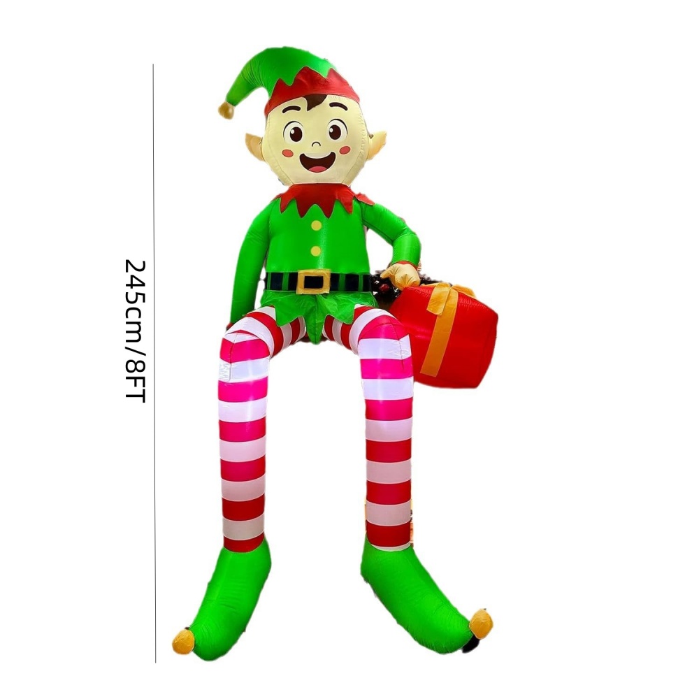 8FT Kerst Opblaasbaar Zitten E - Kids Outdoor Lights recensie en prijs