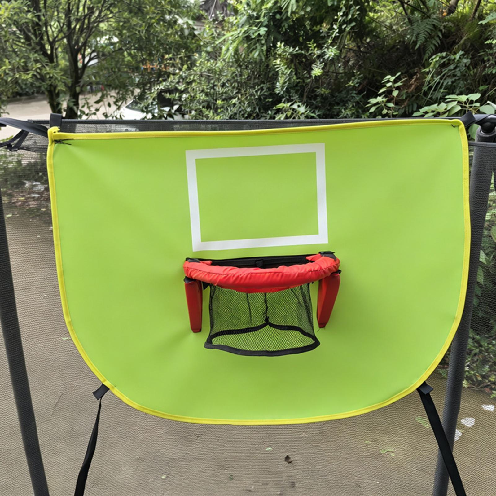 Trampolinebasketbalring met po - Kids Indoor Outdoor Trampoline recensie en prijs