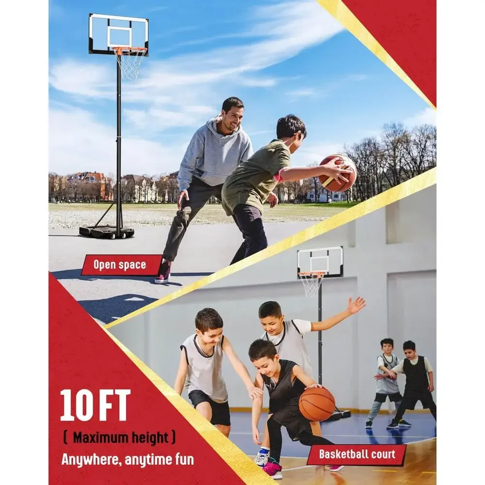 Verstelbare buitenbasketbalrin - Kids Outdoor Pool recensie en prijs