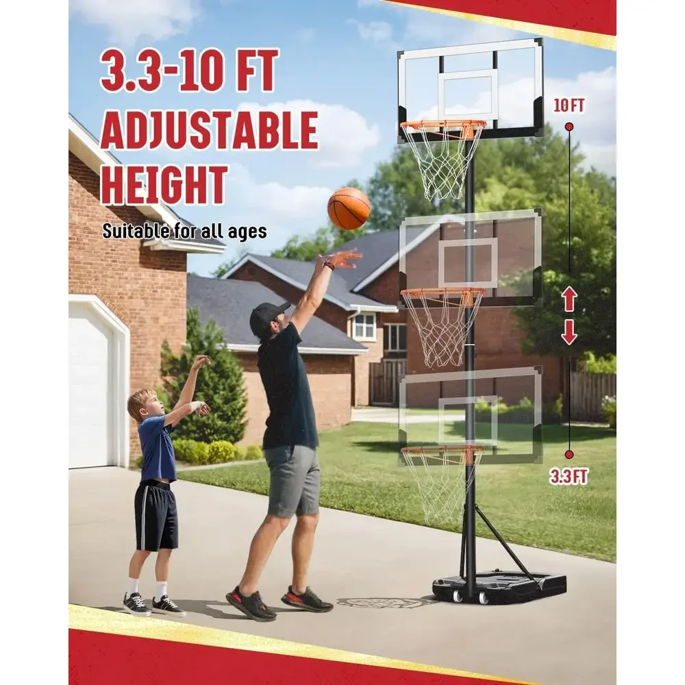 Verstelbare buitenbasketbalrin - Kids Outdoor Pool recensie en prijs