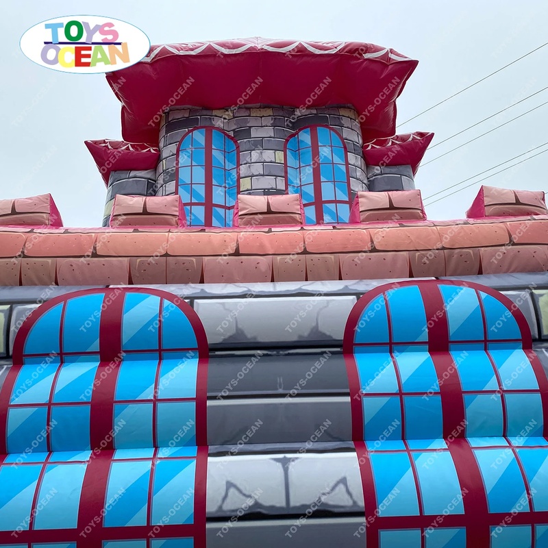 Op maat gemaakte grote buiten  - Kids Outdoor Jump House recensie en prijs