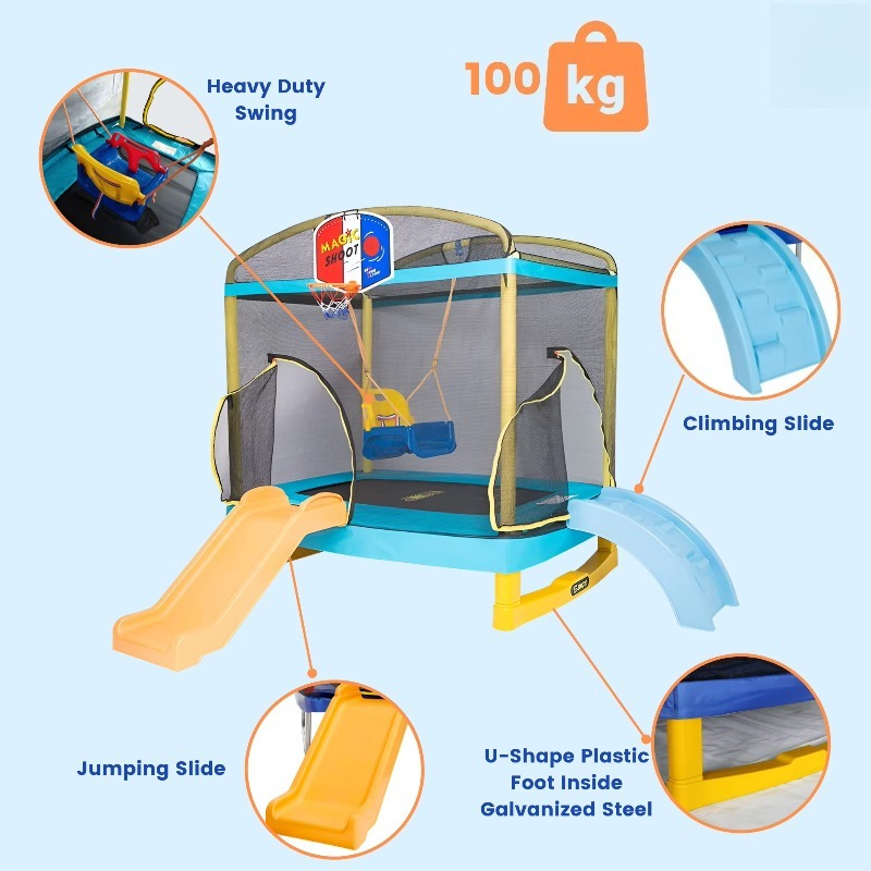 Groothandel Trampoline Buitens - Kids Indoor Outdoor Trampoline recensie en prijs